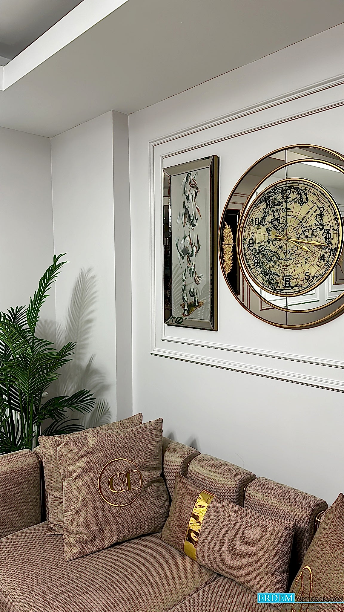 Aynal� duvar ��tas� uygulamam�z