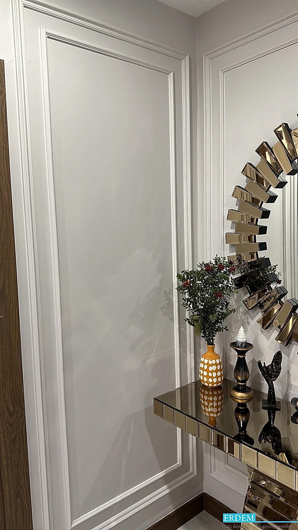 Aynal� duvar ��tas� uygulamam�z