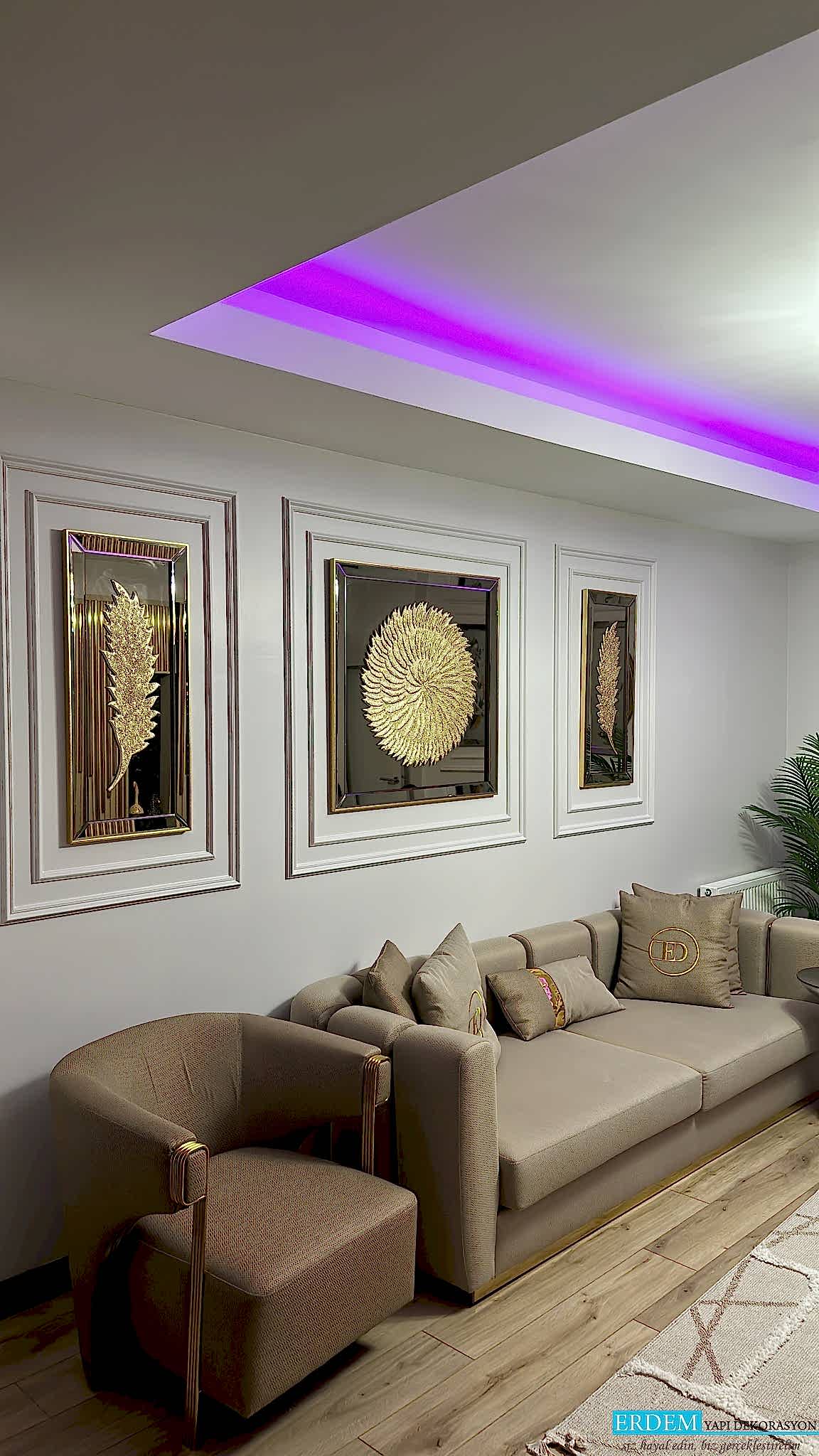 Aynal� duvar ��tas� uygulamam�z