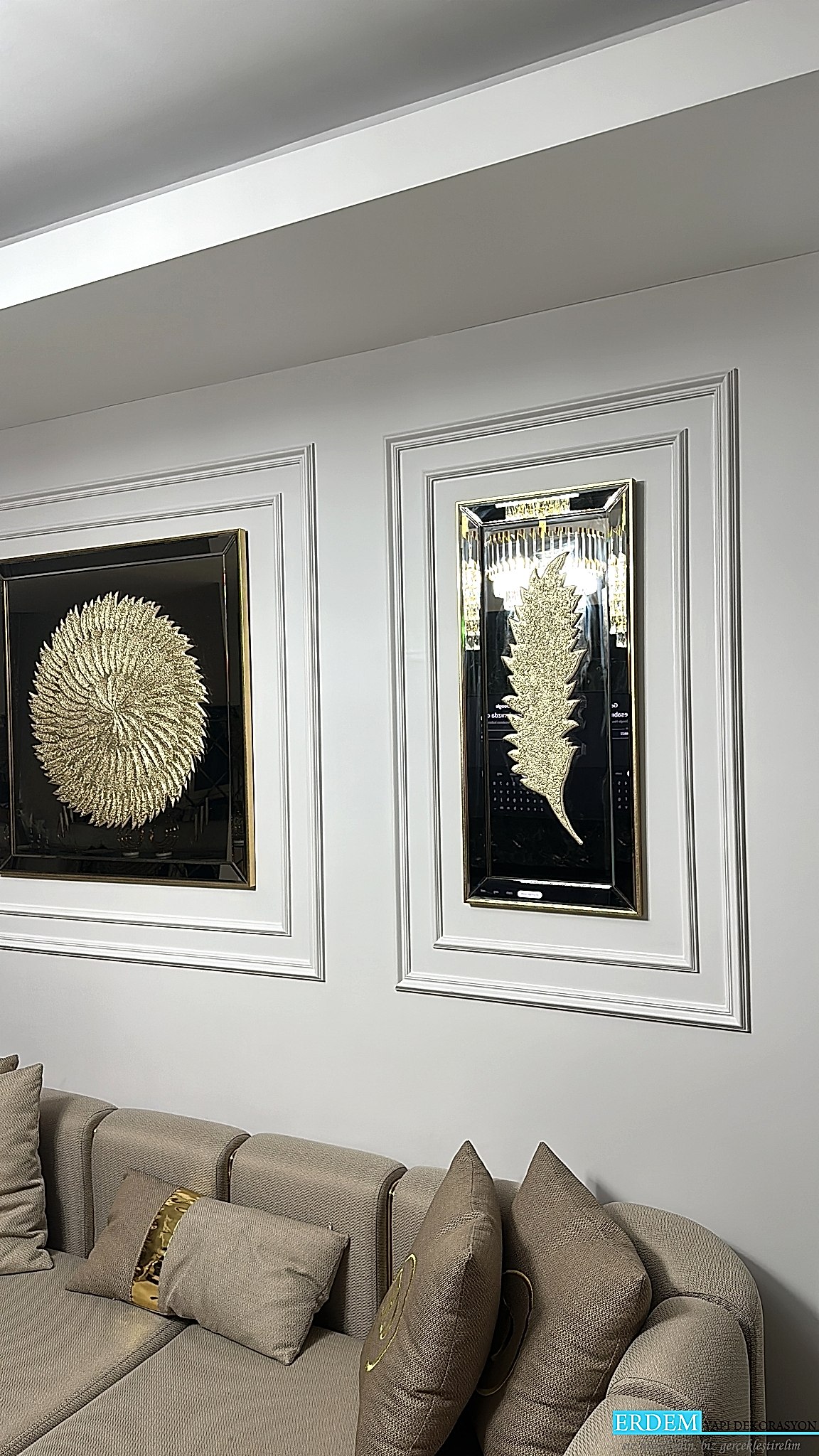 Aynal� duvar ��tas� uygulamam�z