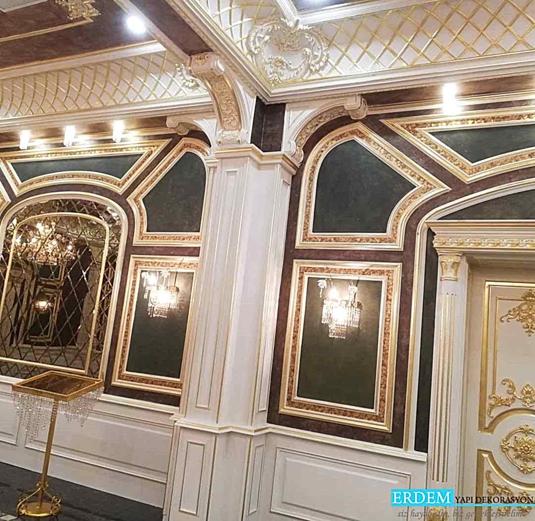 D���n Salonu Duvar ��talama Mimari Tasar�m�