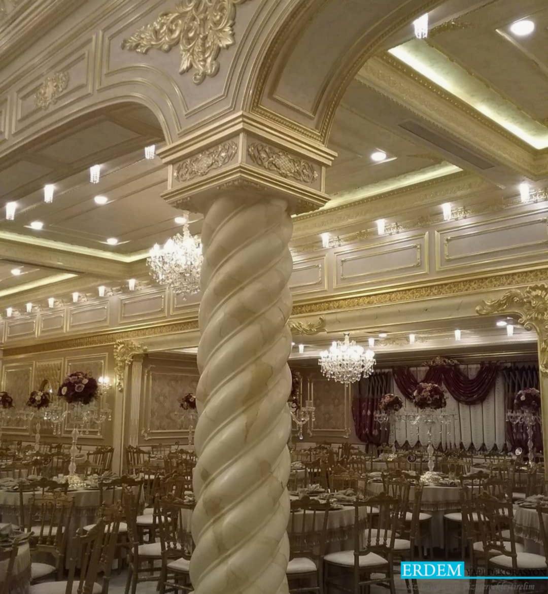 D���n Salonu Duvar ��talama Mimari Tasar�m�