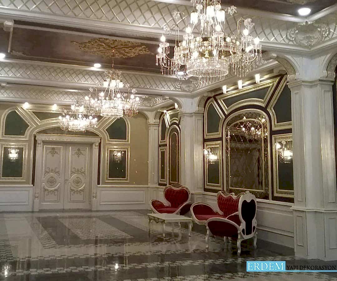 D���n Salonu Duvar ��talama Mimari Tasar�m�