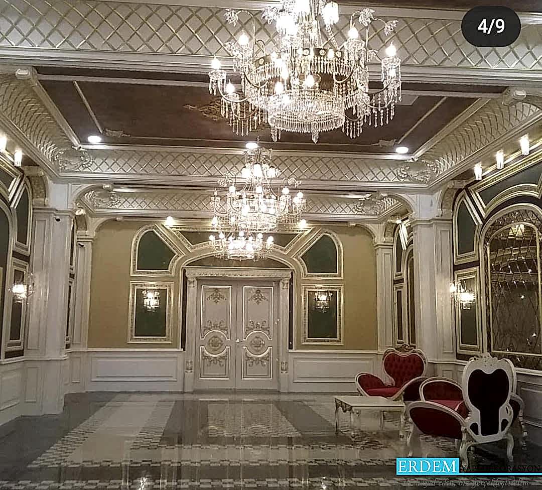 D���n Salonu Duvar ��talama Mimari Tasar�m�