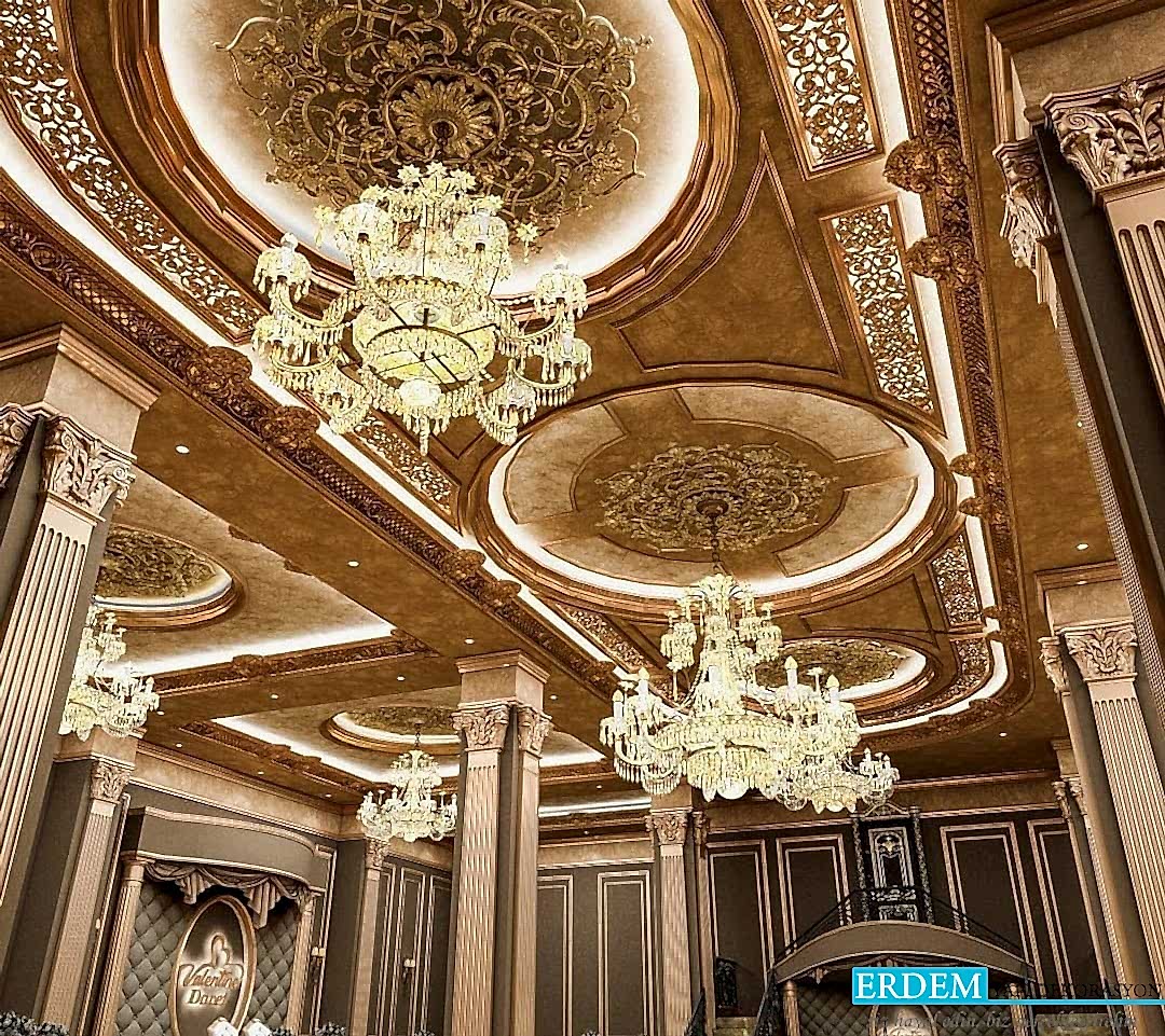 D���n Salonu Duvar ��talama Mimari Tasar�m�