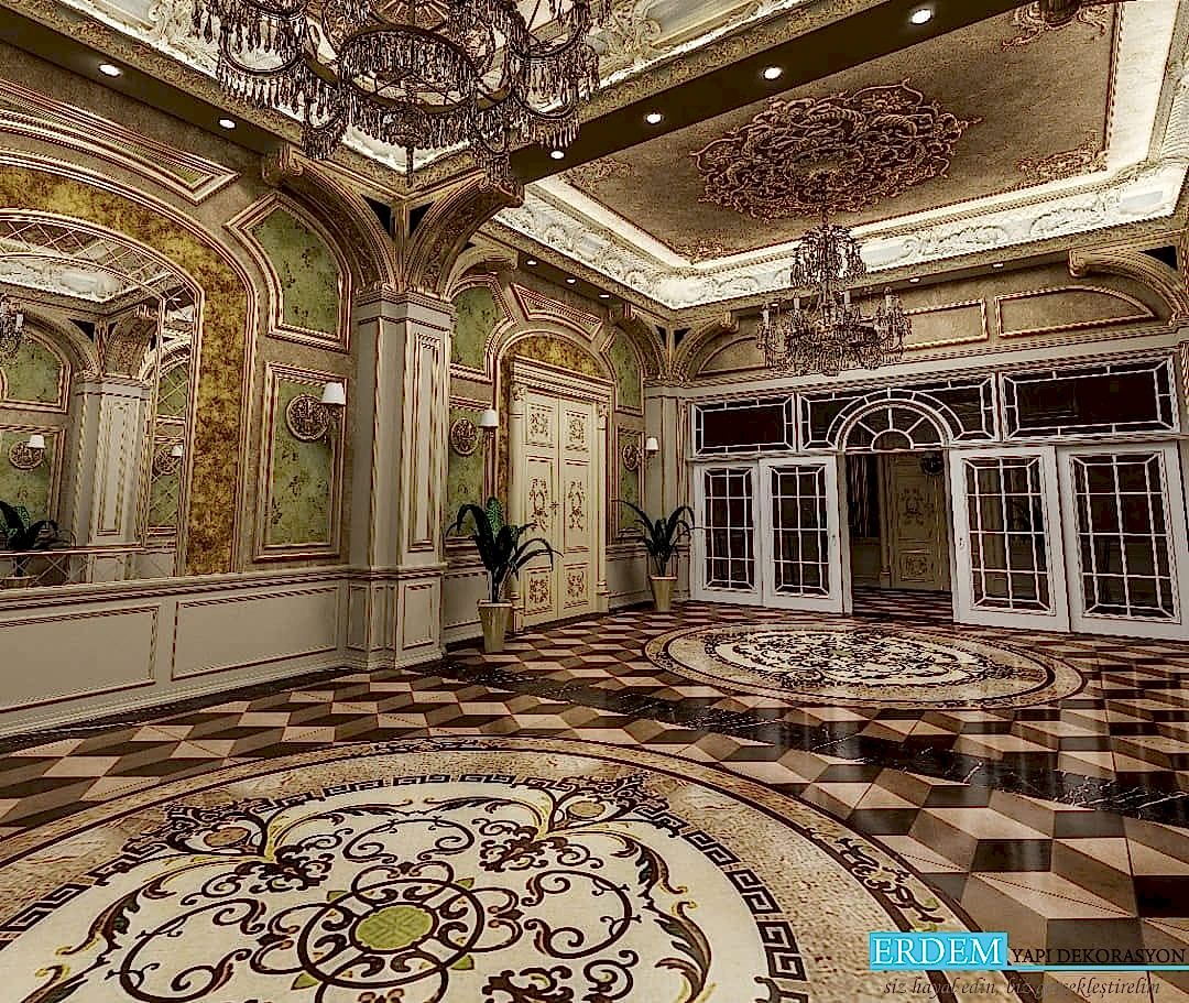 D���n Salonu Duvar ��talama Mimari Tasar�m�