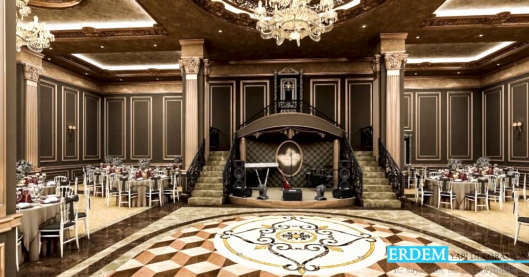 D���n Salonu Duvar ��talama Mimari Tasar�m�