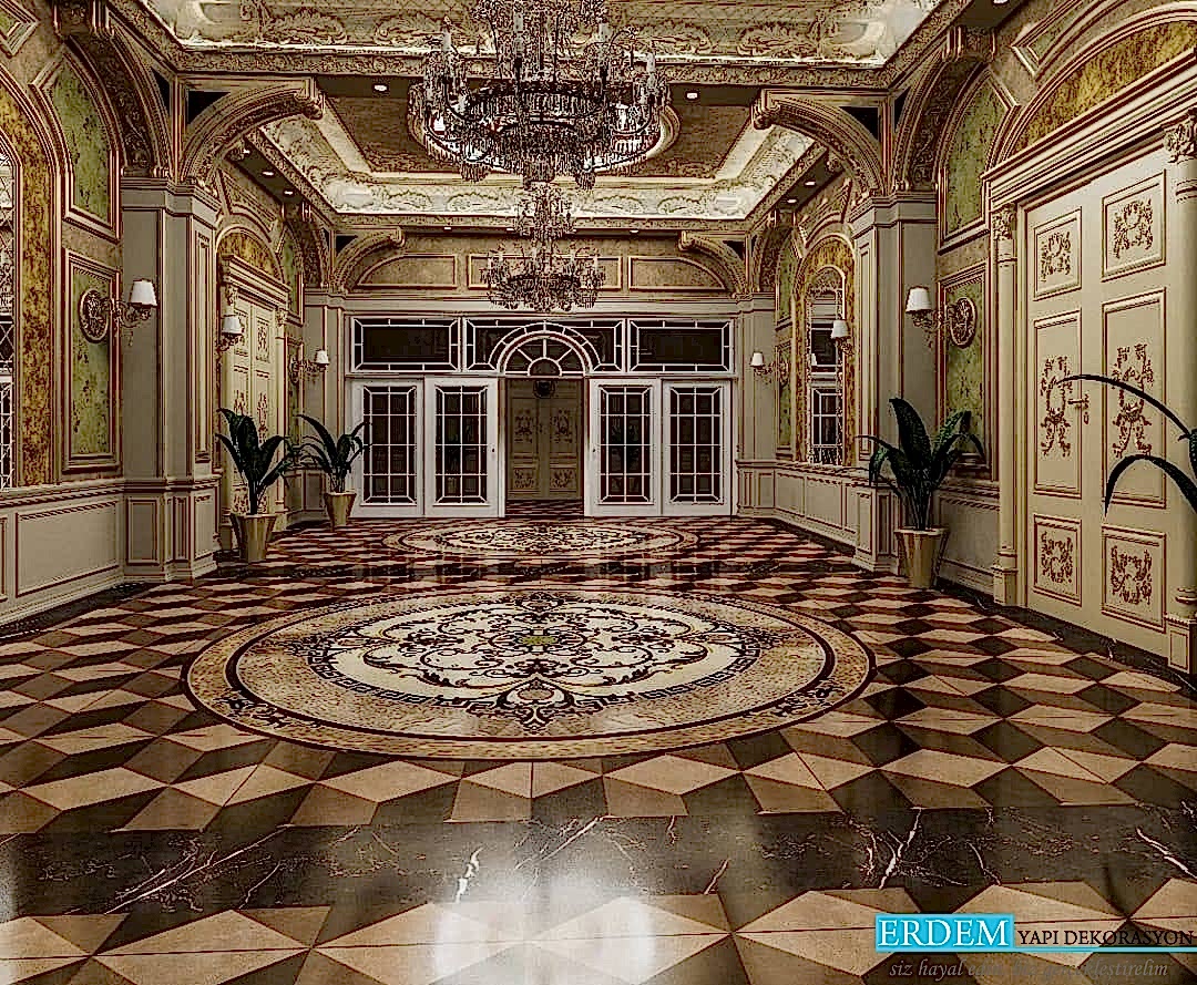 D���n Salonu Duvar ��talama Mimari Tasar�m�