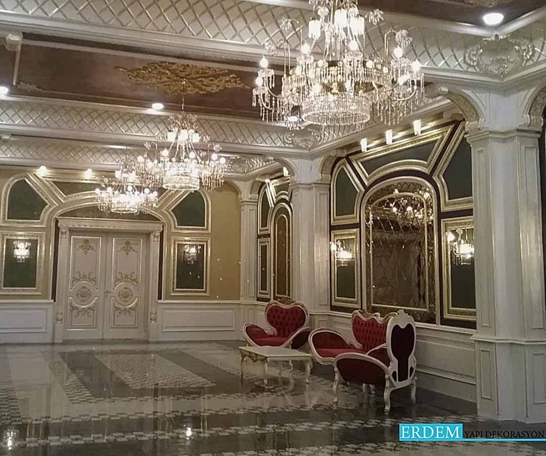 D���n Salonu Duvar ��talama Mimari Tasar�m�