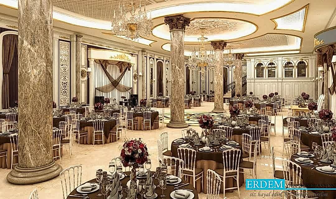 D���n Salonu Duvar ��talama Mimari Tasar�m�