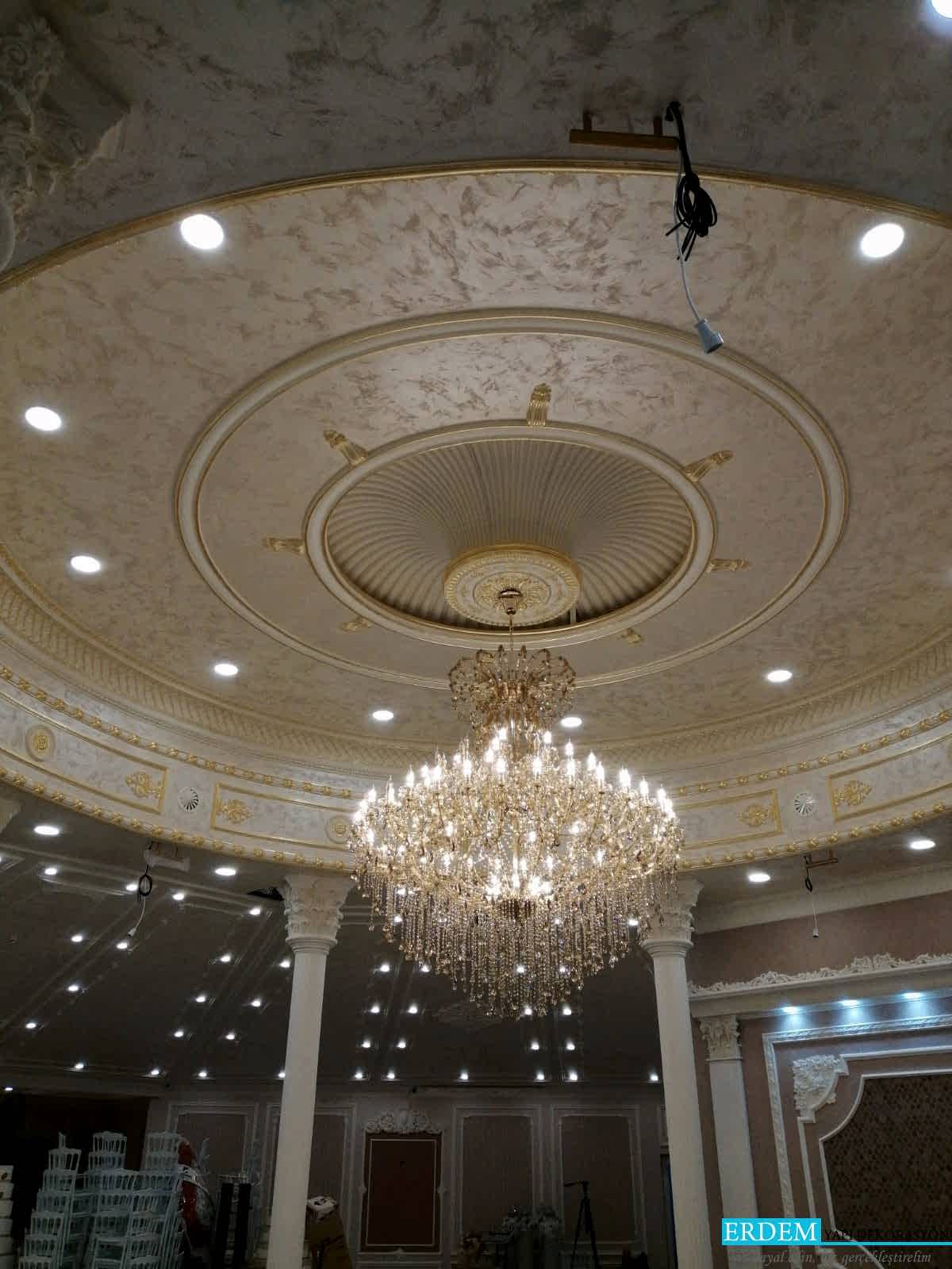 D���n Salonu Duvar ��talama Mimari Tasar�m�