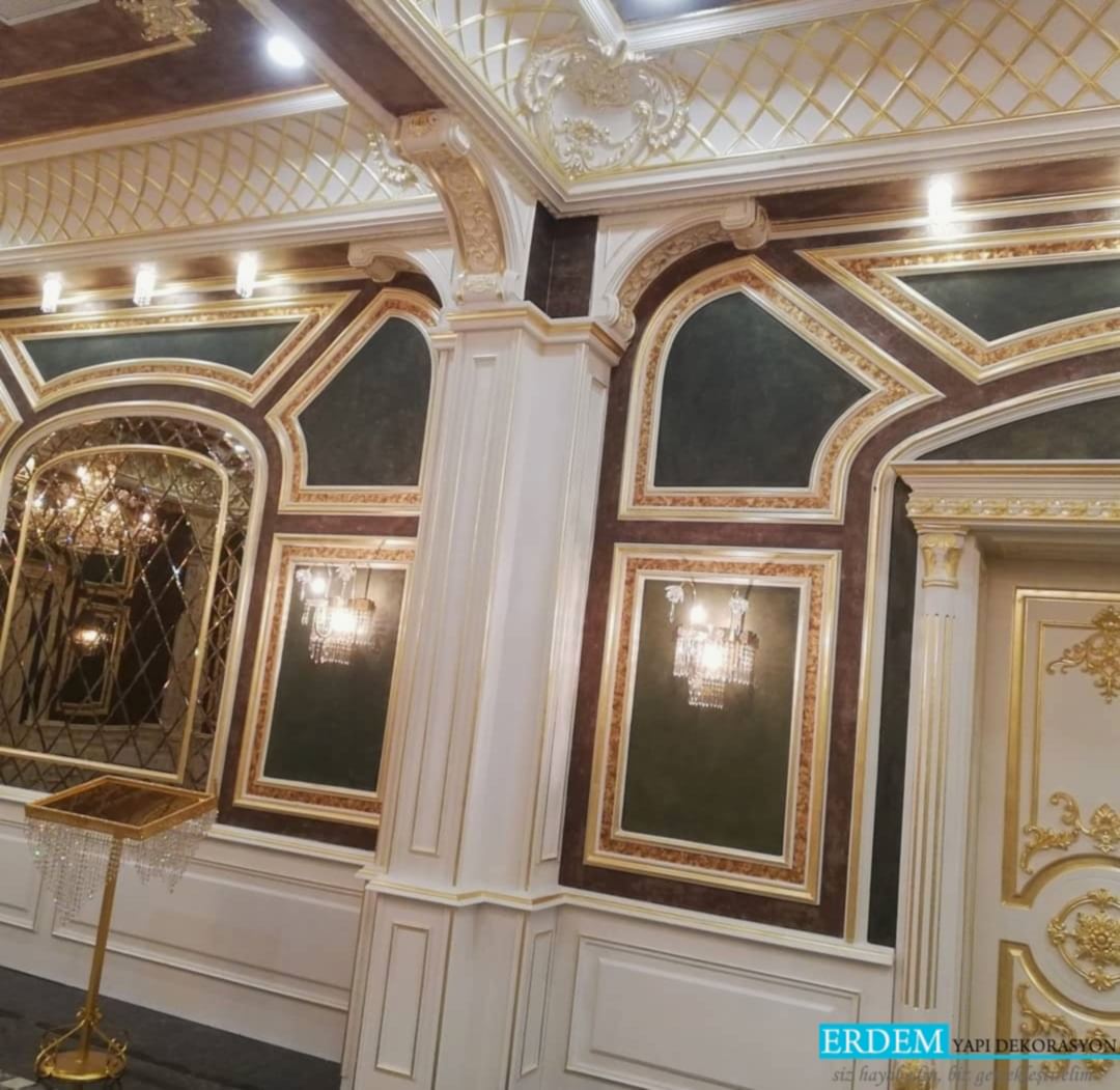 D���n Salonu Duvar ��talama Mimari Tasar�m�