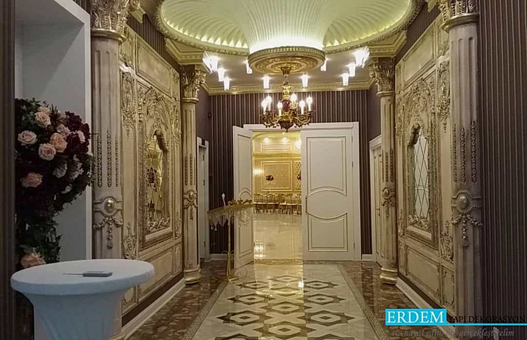 D���n Salonu Duvar ��talama Mimari Tasar�m�