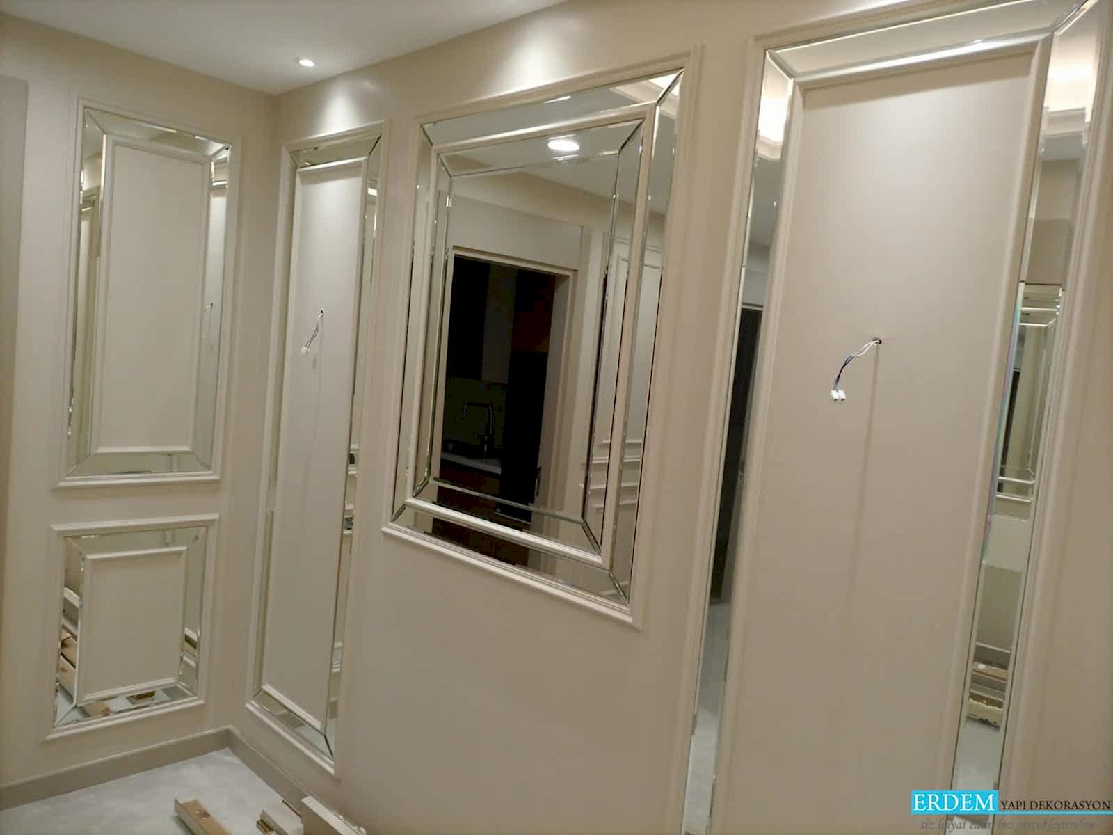 Aynal� duvar ��tas� uygulamam�z