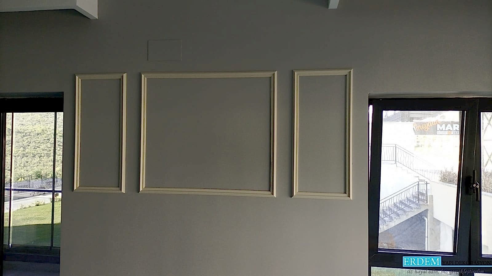 Salon Duvar ��tas� Uygulamam�z