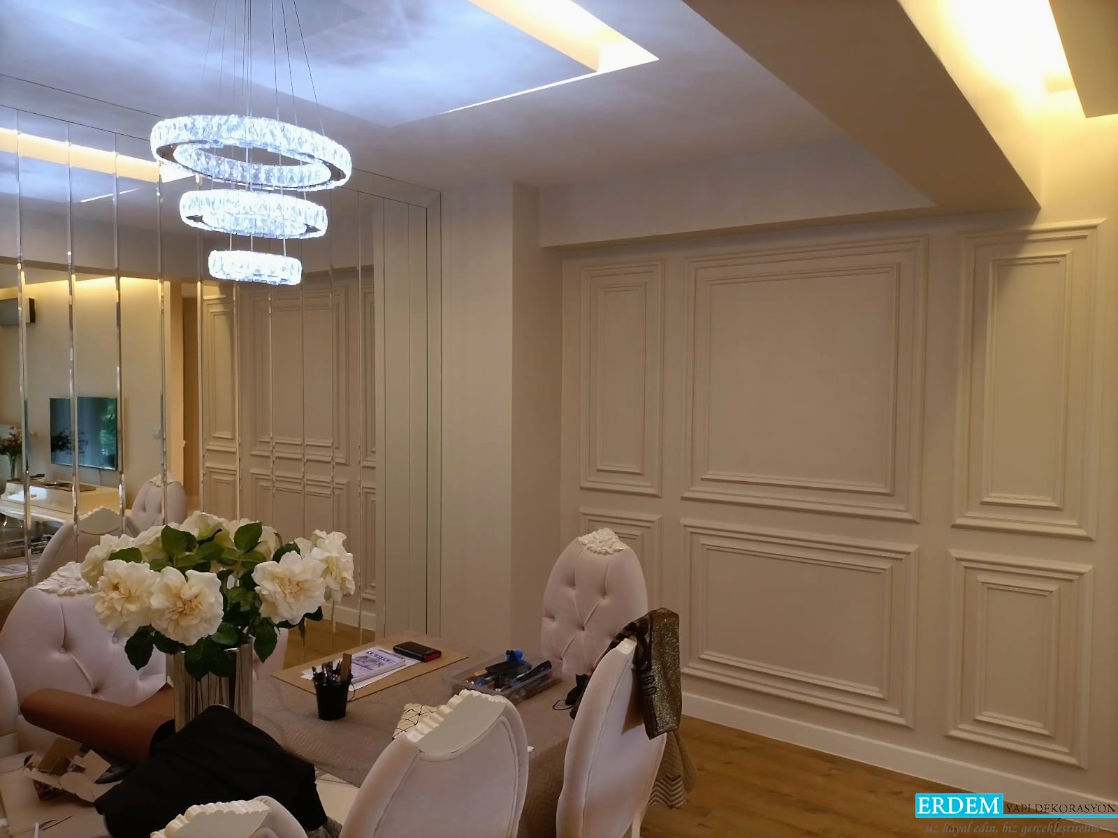 Salon Duvar ��tas� Uygulamam�z