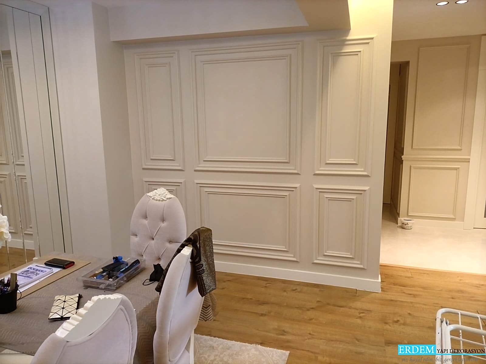 Salon Duvar ��tas� Uygulamam�z