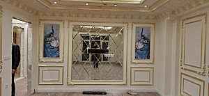 Baklava Ayna ve Duvar ��tas� Dekorasyonu