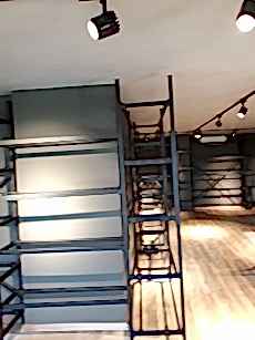 Demir konstr�ksiyon demir platform boyama