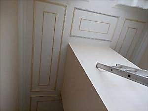 Dublex merdiven sahas� tavan�nda ��ta uygulamas�