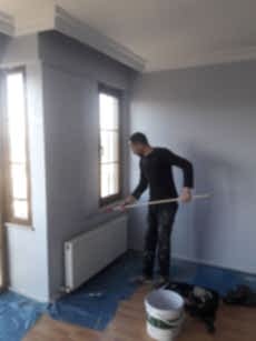 K���thane Ab�hayat Sitesi Daire Boya Badana