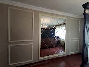 Antrasit Renk Salon Duvar ��tas� Uygulamas�