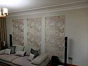 Duvar ka��d� etraf�na ��ta